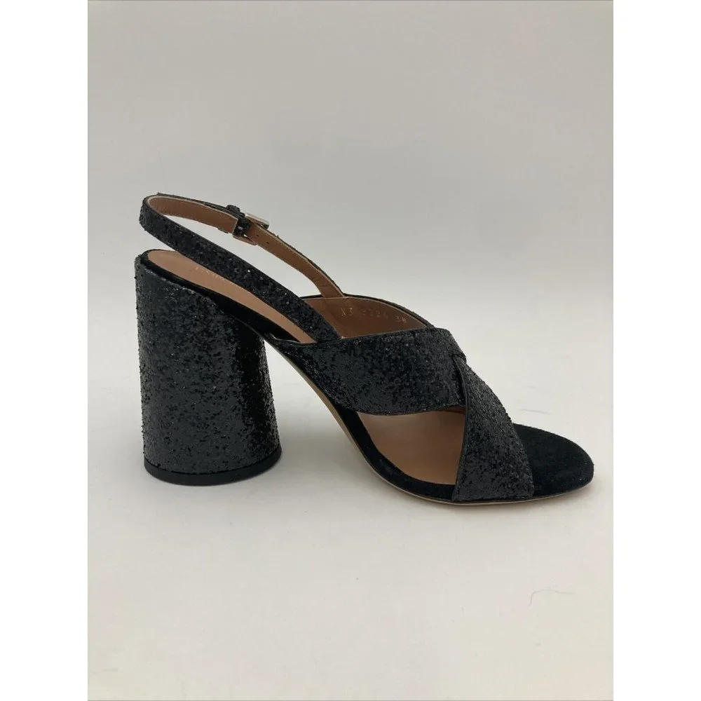 Emporio Armani Women's Ankle-Strap Heeled Sandal  Size 38 Medium EU (8 US) - Picture 2 of 12